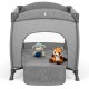 Gulz Elite Dönenceli Sallanır Oyun Parkı Bebek Beşik 70x120 Cm + Visco Yatak Gray