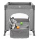 Gulz Raftel Oyun Parkı Bebek Beşik 70x120 Cm + Visco Yatak Light Grey