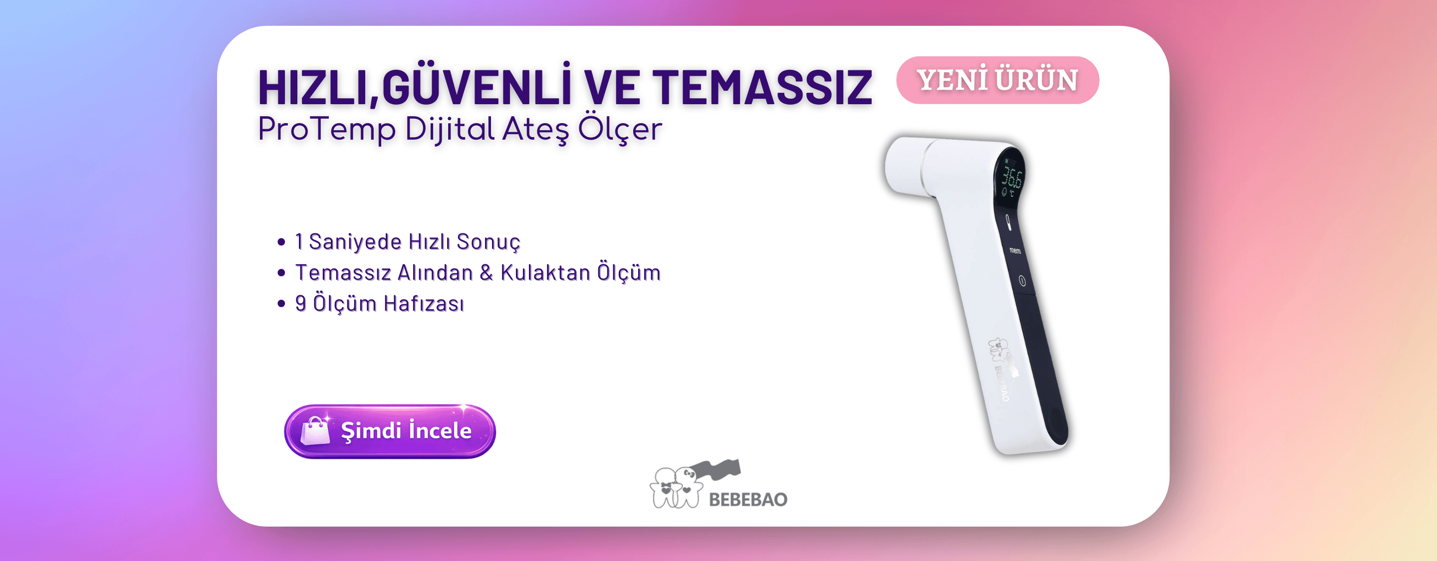 PROTEMP ATEŞ ÖLÇER